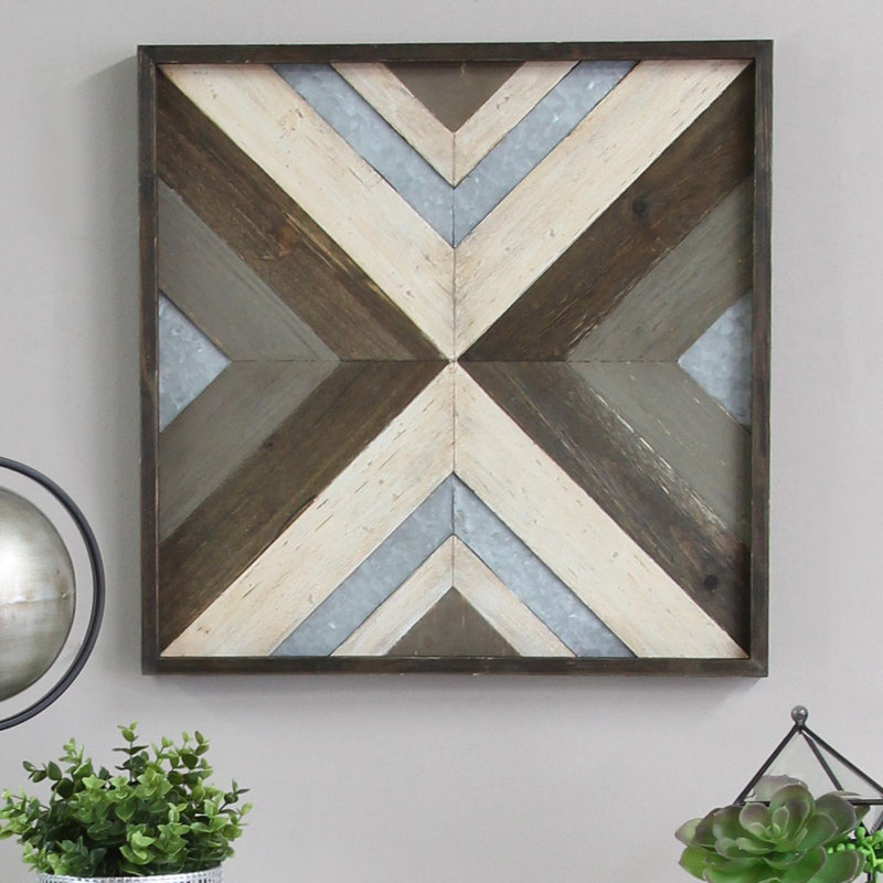 Union Rustic Wood & Metal Wall Decor & Reviews Wayfair